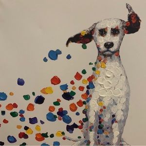 Dog canvas print